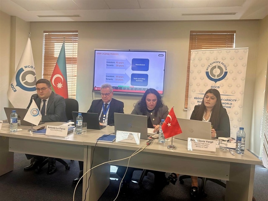 Dünya Gümrük Örgütü Avrupa Bölgesi Kapasite Geliştirme Ofisi Tarafından Organize Edilen Serbest Bölgeler Konulu Seminere Katılım Sağlandı