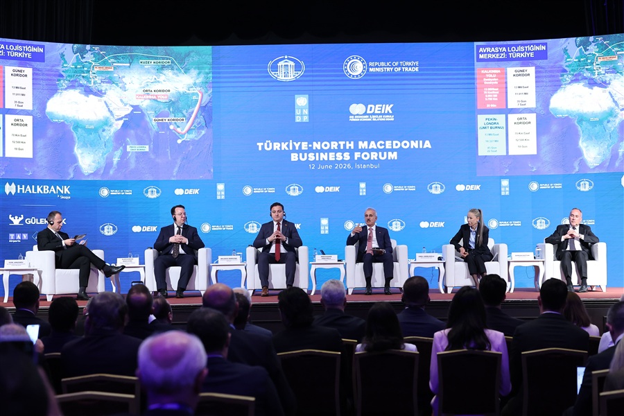 Türkiye - Kuzey Makedonya İş Forumuna Katılım Sağlandı